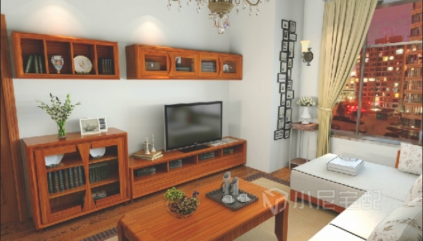 83㎡/兩室兩廳一衛(wèi)/中式