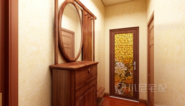 55㎡/兩室一廳一衛(wèi)/中式