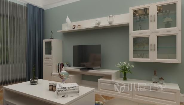 90㎡/兩室一廳一衛(wèi)/簡(jiǎn)約