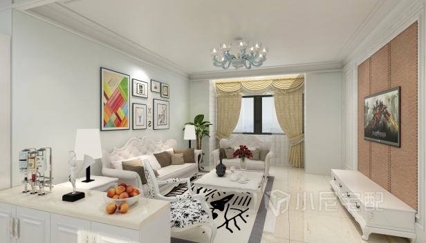 112.4㎡/三室兩廳一衛(wèi)/歐式