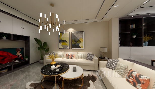 135㎡/三室兩廳一衛(wèi)/簡約