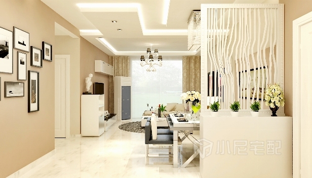 87㎡/兩室兩廳一衛(wèi)/簡約