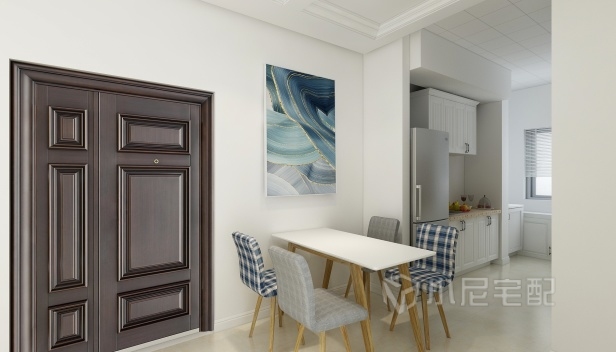 90㎡/兩室一廳一衛(wèi)/現(xiàn)代