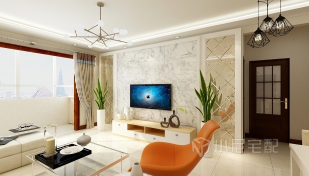 137㎡/三室一廳一衛(wèi)/混搭