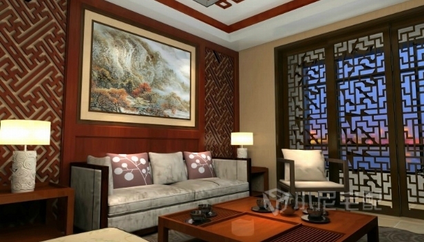 127㎡/三室兩廳兩衛(wèi)/中式