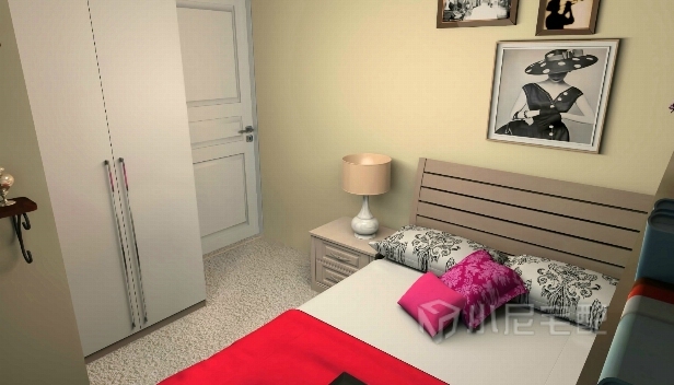 84㎡/兩室兩廳一衛(wèi)/中式