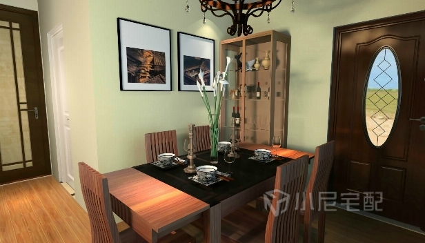 88.55㎡/兩室兩廳一衛(wèi)/新古典