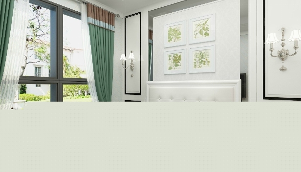 120㎡/三室一廳一衛(wèi)/地中海