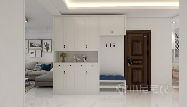 96㎡/兩室一廳一衛(wèi)/現(xiàn)代