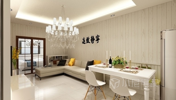 90㎡/三室一廳一衛(wèi)/簡約