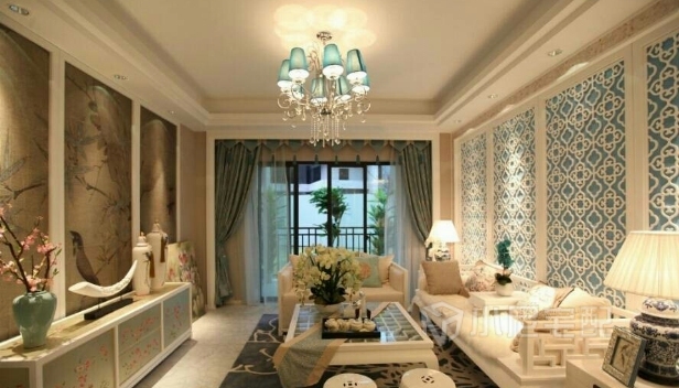 98㎡/三室一廳一衛(wèi)/中式