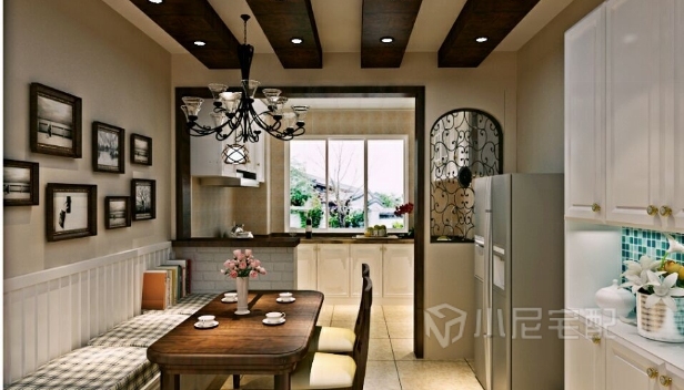 138㎡/三室兩廳兩衛(wèi)/美式