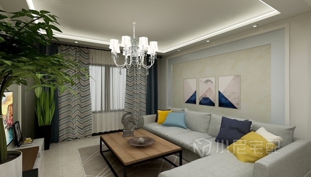 123㎡/四室兩廳兩衛(wèi)/簡約