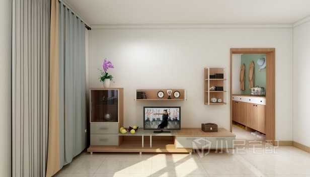 105㎡/兩室兩廳一衛(wèi)/現(xiàn)代