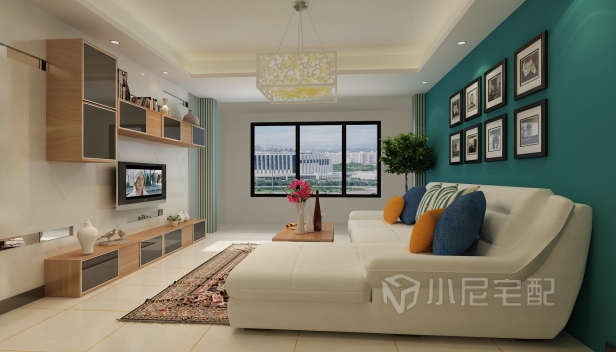 90㎡/兩室一廳一衛(wèi)/簡(jiǎn)約