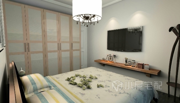 88.55㎡/兩室兩廳一衛(wèi)/新古典