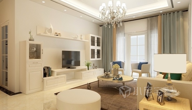 122㎡/兩室兩廳一衛(wèi)/簡約