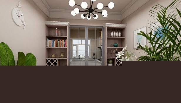 90㎡/兩室兩廳一衛(wèi)/現(xiàn)代