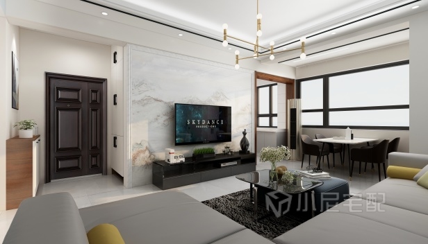 150㎡/兩室兩廳兩衛(wèi)/簡約