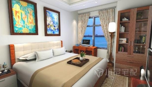 83㎡/兩室兩廳一衛(wèi)/中式