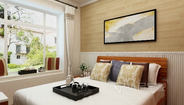 110㎡/兩室一廳一衛(wèi)/簡約