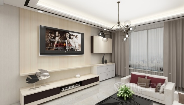 110㎡/三室兩廳一衛(wèi)/現(xiàn)代