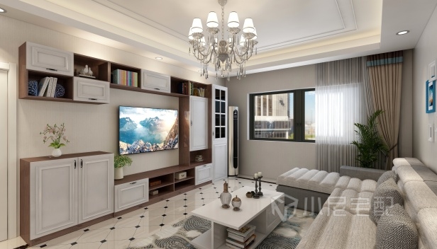 160㎡/三室兩廳兩衛(wèi)/簡(jiǎn)約