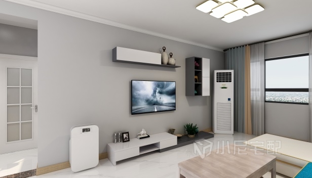 77㎡/兩室兩廳兩衛(wèi)/現(xiàn)代