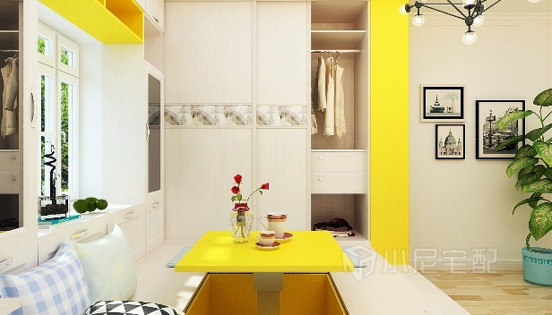 106㎡/三室兩廳兩衛(wèi)/簡約