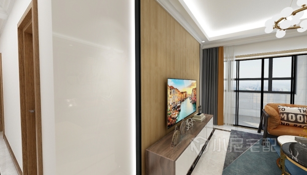 110㎡/三室兩廳兩衛(wèi)/現(xiàn)代