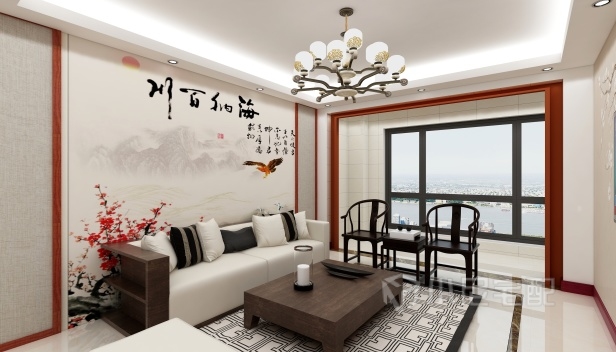 120㎡/三室兩廳一衛(wèi)/中式