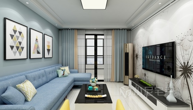 120㎡/三室兩廳一衛(wèi)/現(xiàn)代