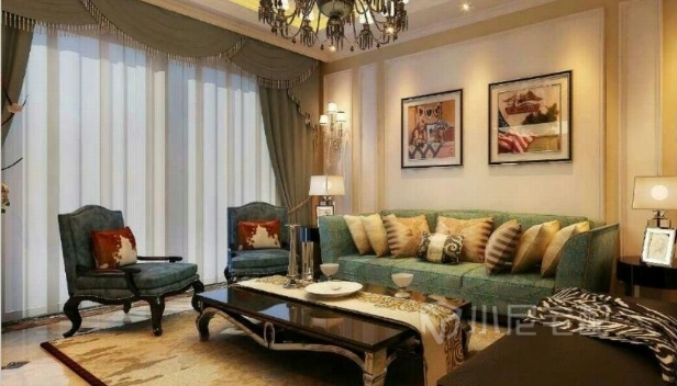 125㎡/三室兩廳一衛(wèi)/美式