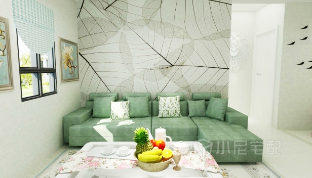 130㎡/三室兩廳兩衛(wèi)/田園