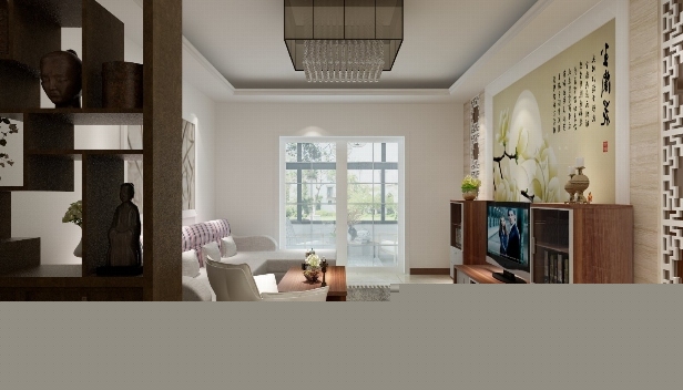 98㎡/兩室兩廳一衛(wèi)/中式